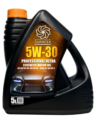 Моторное масло SVANCER Professional Ultra 5W-30 SP GF-6A 5л (SVL037) Моторное масло SVANCER Professional Ultra 5W-30 SP GF-6A 5л (SVL037)