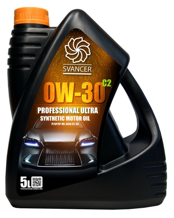 Моторное масло SVANCER Professional Ultra С2 0W-30 SP 5л (SVL105)