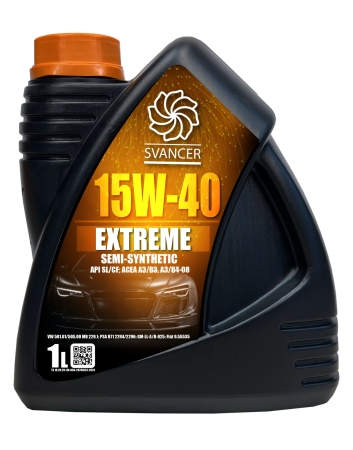 Моторное масло SVANCER EXTREME 15W-40 SL/CF 1л (SVL080)