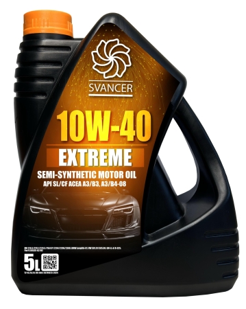 Моторное масло SVANCER EXTREME 10W-40 SL/CF 5л (SVL076)