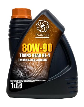 Трансмиссионное масло SVANCER TRANS GEAR GL-4 80W-90 1л (SVT077)