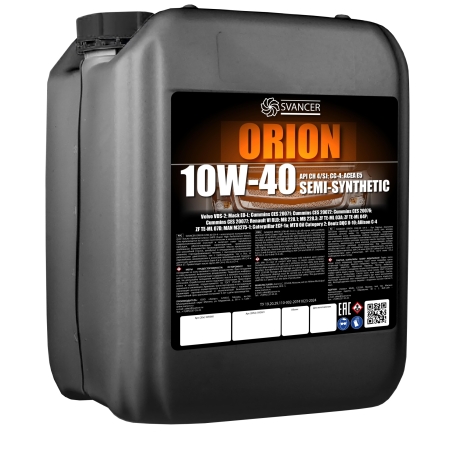 Моторное масло SVANCER ORION 10W-40 CH-4 20л (SVD060)