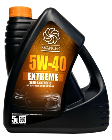 Моторное масло SVANCER EXTREME 5W-40 SL/CF 5л (SVL073)