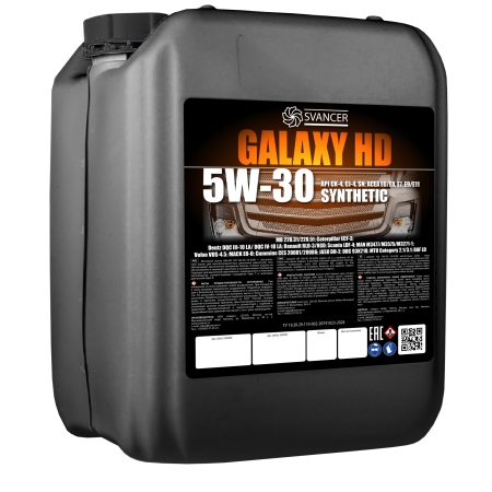 Моторное масло SVANCER GALAXY HD 5W-30 CK-4/SN 20л (SVD040)