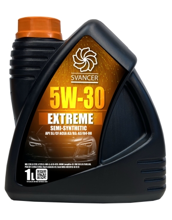 Моторное масло SVANCER EXTREME 5W-30 SL/CF 1л (SVL071)