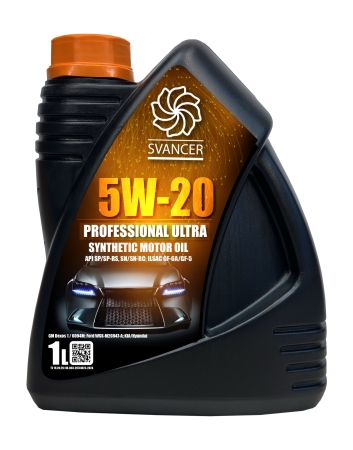 Моторное масло SVANCER Professional Ultra 5W-20 SP GF-6A 1л (SVL035)